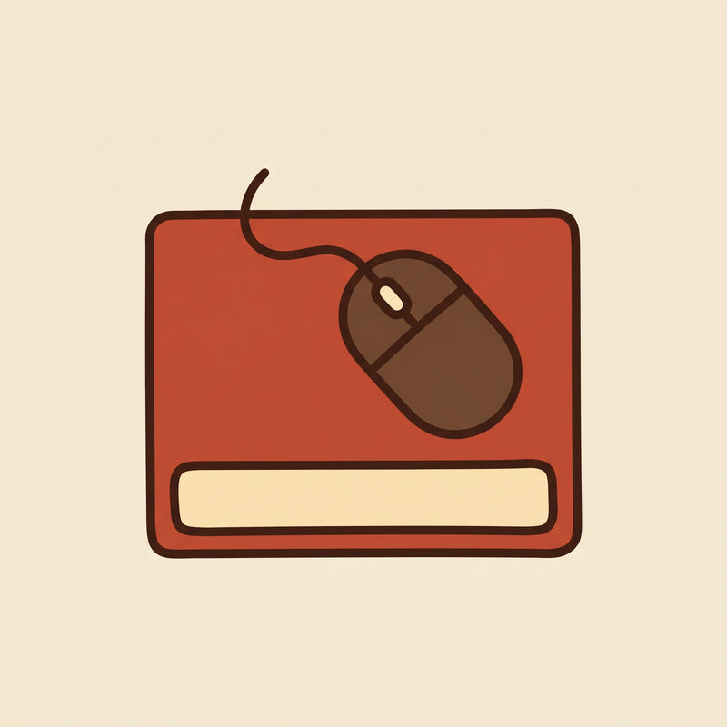 Mouse pad with wrist rest for comfortable desk ergonomics – Deskperado