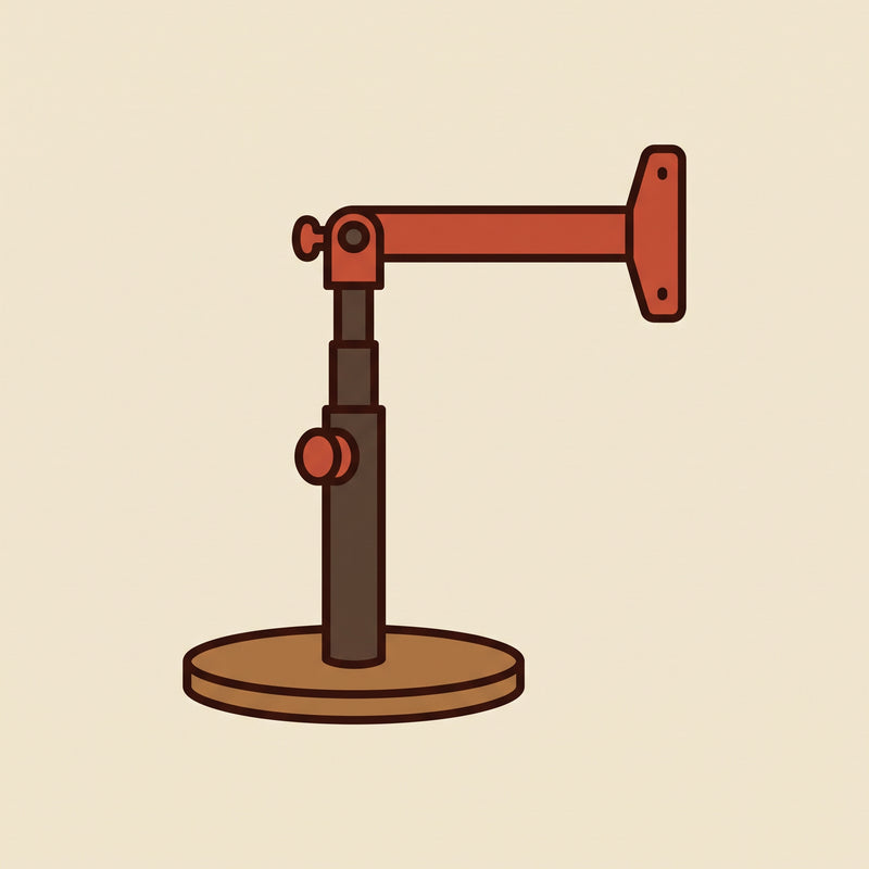 Adjustable mount and stand for desk equipment – Deskperado