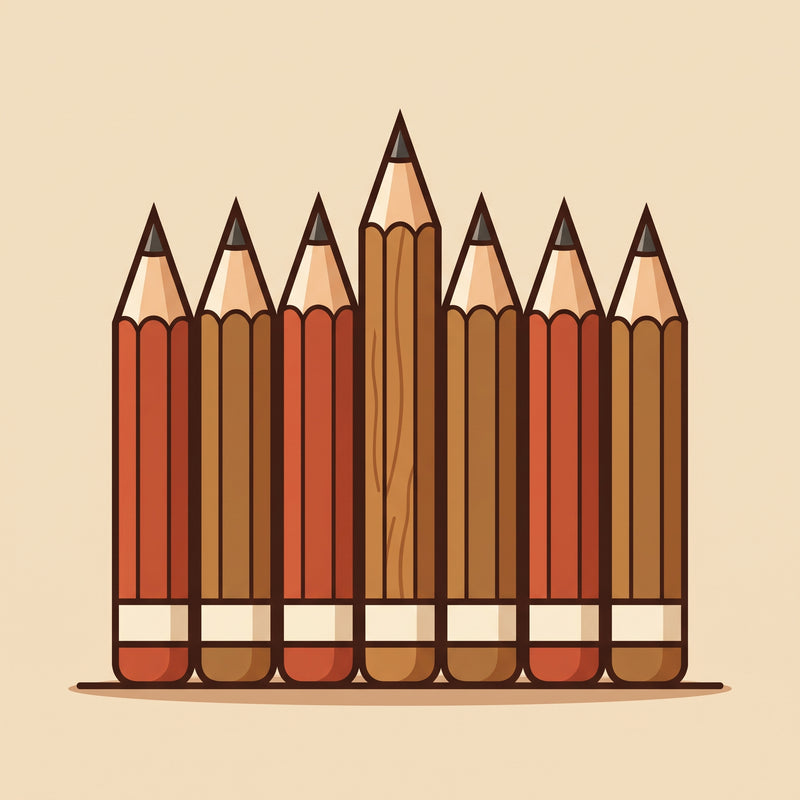 Wooden and mechanical pencils for writing and drawing – Deskperado