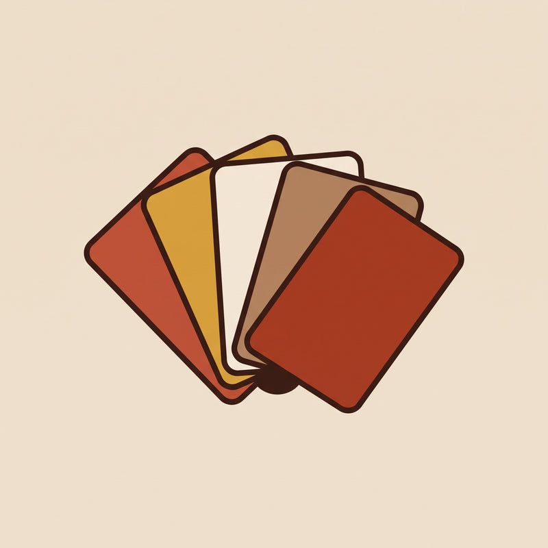 Colored cardstock and specialty paper sheets for crafts and printing – Deskperado