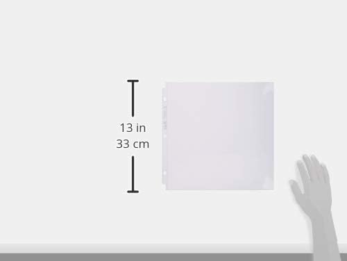 We R Ring Photo Sleeves 12"X12" 10/Pkg-Full Page