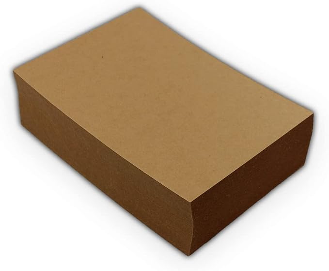 50 EcoSwift 5x7 Chipboard Cardboard Craft Scrapbook Material Scrapbooking Packaging Sheets Shipping Pads Inserts 5 inch x 7 inch Chip Board