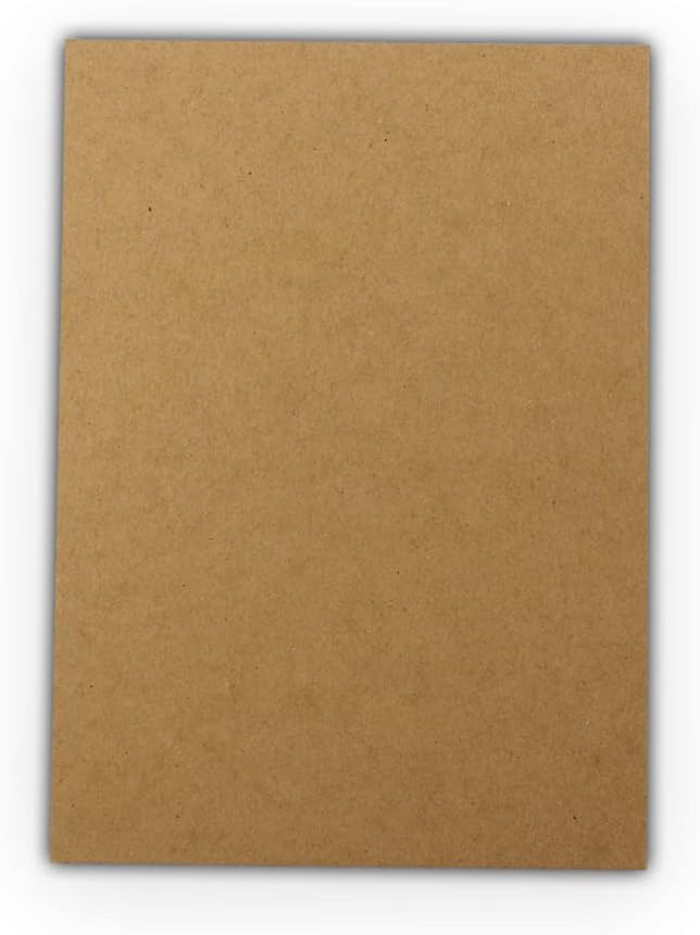 50 EcoSwift 5x7 Chipboard Cardboard Craft Scrapbook Material Scrapbooking Packaging Sheets Shipping Pads Inserts 5 inch x 7 inch Chip Board