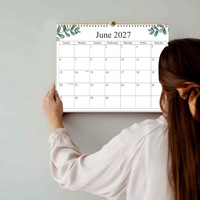 2026-2027 Wall Calendar - Calendar 2026-2027 from July 2026 - December 2027, 18 Months Calendar with Premium Paper, 8.5" x 11", Nature