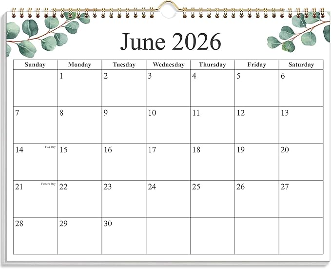 2026-2027 Wall Calendar - Calendar 2026-2027 from July 2026 - December 2027, 18 Months Calendar with Premium Paper, 8.5" x 11", Nature