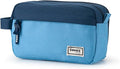 Sooez High Capacity Pencil Case, Big Pencil Bag Pouch Box Organizer Pen Case, Portable Journaling Supplies with Easy Grip Handle & Loop, Asthetic Supply for Girls Adults, Blue