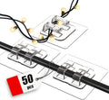 Latoxcaa Hooks for Outdoor String Lights, 50 Pack Heavy Duty Cable Clips, Damage Free Cord Clips, Waterproof Clear Self-Adhesive Hooks for Hanging Christmas Lights Outdoor and Patio Decor