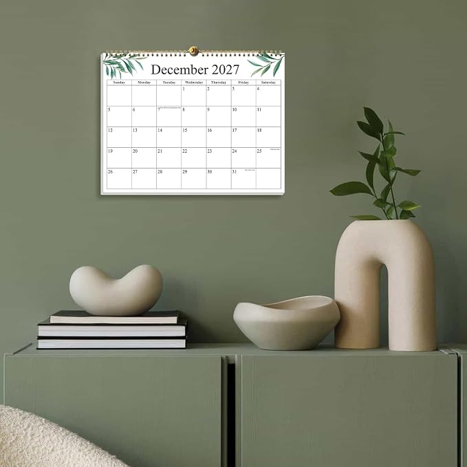 2026-2027 Wall Calendar - Calendar 2026-2027 from July 2026 - December 2027, 18 Months Calendar with Premium Paper, 8.5" x 11", Nature