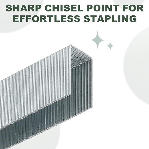 M&G 23/23 Heavy Duty Staples for Stapler, 10000pcs(1000pcs Per Box) Staples 210 Sheets Capacity for Standard Stapler Smooth Stapling for Home Office Supplies, Silver