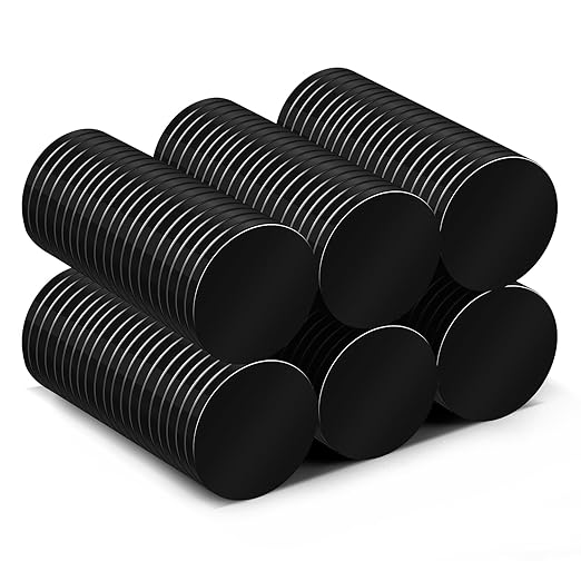 TRYMAG 120 Pcs Small Strong Magnets, 15x2mm Neodymium Rare Earth for Crafts, Heavy Duty Round Mini Disc Refrigerator Magnets for Whiteboard, Locker, Fridge, Dry Erase Board
