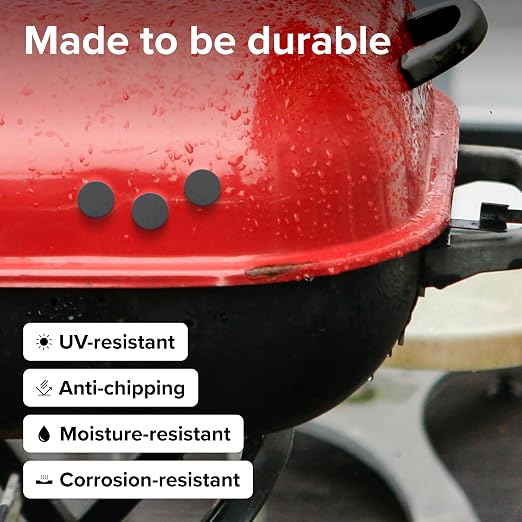 Ultra-Strong Ceramic Round Magnets (1x0.15/25x4mm, 36 pcs) - Heavy Duty Magnets, Non-Corrosive, High Thermal Resistance, Versatile for Home, Office, Workshop, Whiteboard, Fridge and Hobby Use