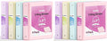 SUNEE 1.5 Inch Binders 3 Ring 8 Pack, Clear View 1 1/2 Inch Binders Three Ring PVC-Free (Fit 8.5x11 Inches) for School or Office Supplies, Assorted Pastel