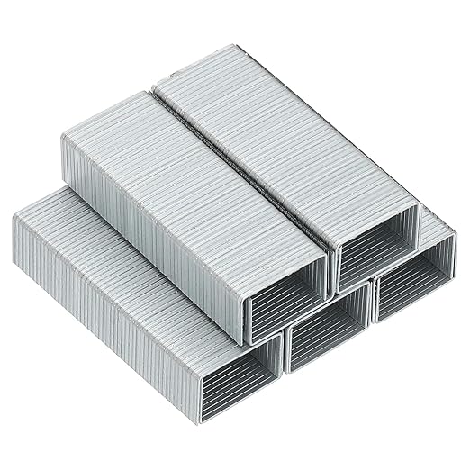 M&G 24/8 Heavy Duty Staples for Stapler, 2500pcs(500pcs Per Box) Staples 50 Sheets Capacity for Standard Stapler Smooth Stapling for Home Office Supplies, Silver