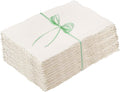 100 Sheets Deckled Edge Paper 5x7, 160 GSM Handmade Textured Paper | Cold-pressed rough texture, ideal for invitations, cards, watercolor art, crafts, and handmade projects