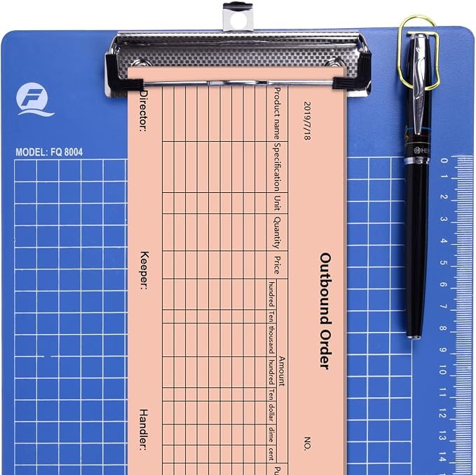 Wisdompro 12 Pack Paper Clip Pen Holder for Notebook, Journal, Gold | Stainless Steel, Large Paperclip Pencil Holder for Travelers Planner, Book, Binder, Clipboard, Bible, Fits Most Pen Sizes