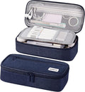 WEMATE Pencil Case, Large Storage Organizer, Makeup Bag, Teacher Must - have, Big Pencil Pouch, Marker Case for College
