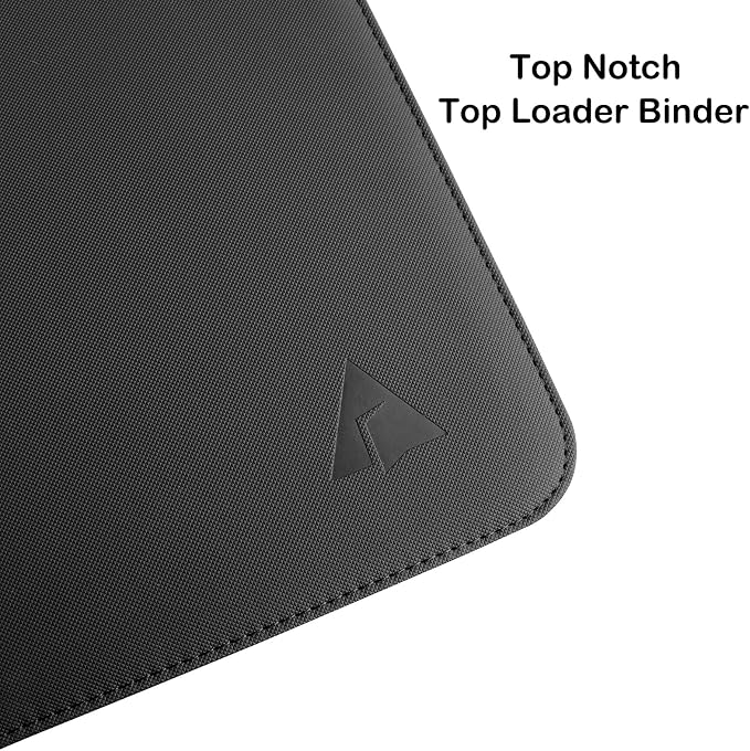 Top loader Binder, Holds 432 Top Loaders, 9 Pockets Top Loader Binder with Sleeves for Cards in 3'' x 4'' Top loaders