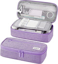 WEMATE Pencil Case, Large Storage Organizer, Makeup Bag, Teacher Must - have, Big Pencil Pouch, Marker Case for College