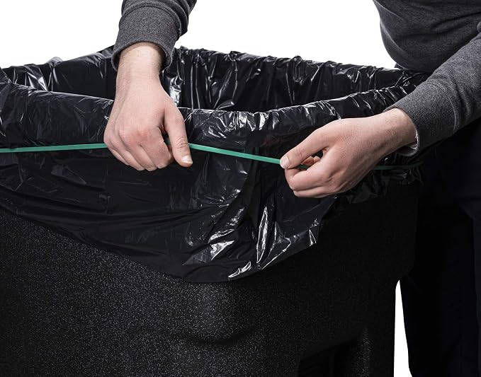 Tasker Rubber Bands for 95-96 Gallon Trash Cans, (Value 6 Pack)