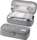 WEMATE Pencil Case, Large Storage Organizer, Makeup Bag, Teacher Must - have, Big Pencil Pouch, Marker Case for College